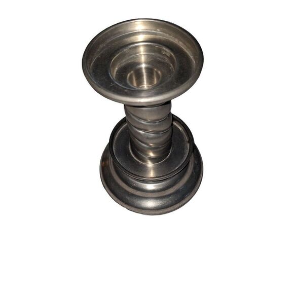 ‎Kalmar Vintage Silver Pewter Candle Holder - Picture 2 of 5